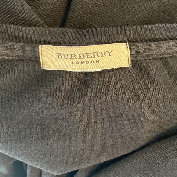 Burberry Long Sleeve Black Logo Shirt - Picture 8 of 12
